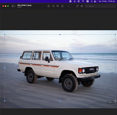 Macの「プレビュー」で画像をコピー